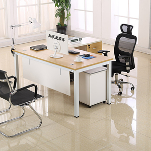 重庆主管桌简约老板台时尚经理办公桌钢架板式电脑桌厂家直销特价