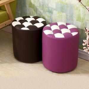 圆柱形进门实木凳子家用小舒适板凳软坐穿鞋凳休闲家用矮矮凳室内