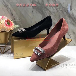 国内商场代购topgloria汤普葛罗尖头细高跟女单鞋502870l专柜正品