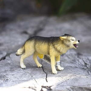 德国思乐2020新品狼14821仿真塑胶玩具野生动物模型儿童礼物摆件