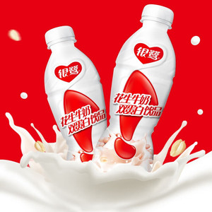 银鹭花生牛奶1.5L大瓶营养早餐奶酒席宴会饮料蛋白饮品新货整箱
