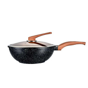 华玲大鹰麦饭石锅