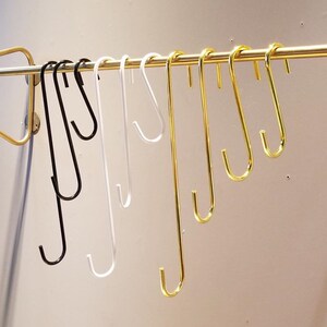 服装店s勾服装店s挂钩铁艺挂钩s弯钩加宽钩子加长加粗衣服 挂钩