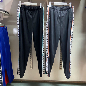 正品卡帕kappa 21夏款 串标 男裤运动裤针织休闲长裤 k0b32ak60g