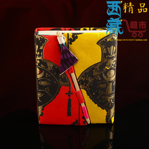 藏戏面具图案藏纸笔记本（中号）民族风本子文化出版读古诗流利架