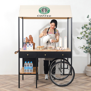 移动小吃摊位车促销车售货车早餐车集市炸串夜市水果捞冰粉摆摊车