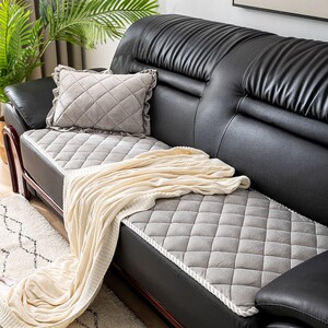 2021新款沙发垫现代简约坐垫单个软垫子 布艺木椅单椅办公高档