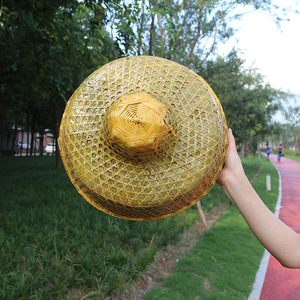 海南斗笠帽竹编