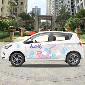 适用于长安奔奔e-star改装车身贴纸星黛露装饰可爱创意车贴画拉花