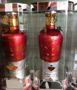 金谷春酒金谷春原酿20年酒500毫升6瓶装1箱价格信阳淮滨特产