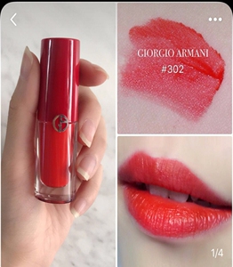 韩国正品采购 armani阿玛尼小胖丁唇釉口红丝绒哑光300/302/400/4