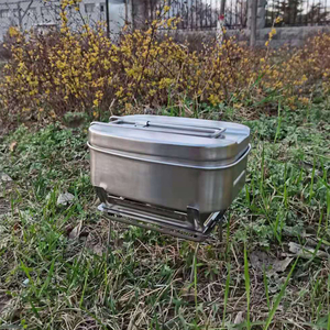 单兵野战炊具多功能餐具户外05单兵饭盒野战炊具单兵口粮野营饭盒