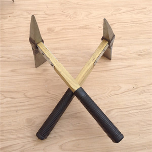 遥有铺子淘宝园林小锄头家用小羊镐 钢镐 挖笋工具 登山挖草药挖