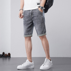 30同款货源tb852065淘宝大白鲨官方旗舰店男裤百斯盾夏季弹力小脚