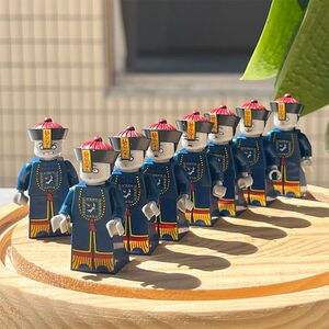 夜光僵尸小摆件人仔模型清朝人偶手办拼装玩具整蛊礼物搞怪吓人