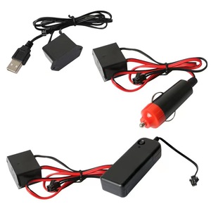led冷光线发光线驱动器 USB驱动器冷光片冷光条12V驱动器控制器