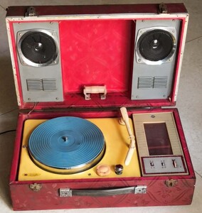 80年代三友电唱机收音机二用 交直流二用 留声机 黑胶唱机 唱片机