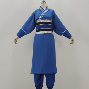 00沈子培19淘宝戏剧戏曲用品京剧舞台表演古装服装戏服豹纹坎肩猎户