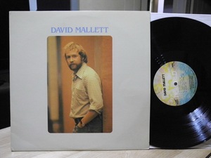 DAVID MALLETT《NEWORLD》民谣 1978 LP黑胶