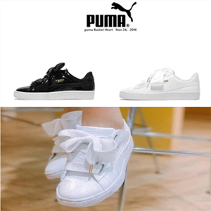 Puma Suede Basket 丝带 麂皮 镭射 蝴蝶结小白鞋休闲板鞋363626