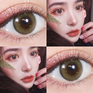 绿野仙踪绿色美瞳年抛女混血欧美大小直径自然日抛虹膜蓝美乐菲