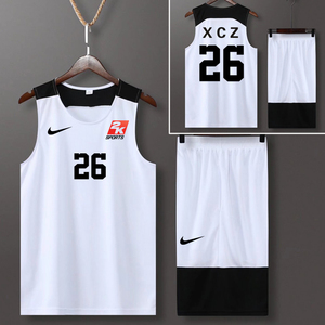 耐克2k球衣定制篮球服套装男女高中学生运动比赛训练队服美式球服