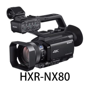 Sony/索尼 HXR-NX80 婚庆婚礼会议直播教育 4K摄录一体机正品