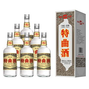 泸州施可富大曲酒scof特制特曲浓香型52度50年窖龄白酒 500ml*6