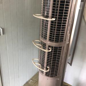 新品圆柱空调窗帘后支架空调进风口窗帘支架柜机空调防吸窗帘支架