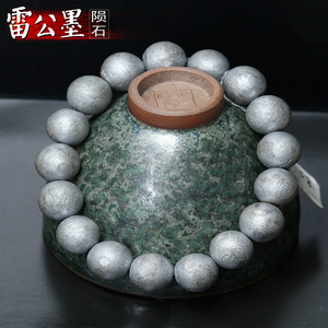 瑞典m铁 原石铁陨石手链男款10mm镍铁珠子手串 佛珠念珠能量手镯