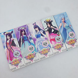 精灵梦叶罗丽书签盒装36张动漫周边小卡片同款lomo卡学习文具礼品