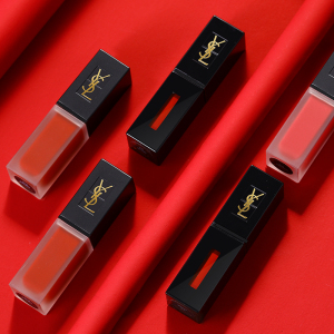 ysl/圣罗兰水光黑管唇釉口红416/211/212/216镜面哑光大牌正品