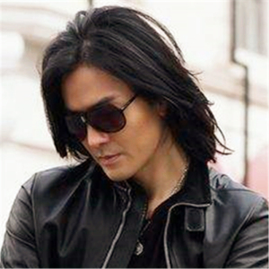 表演假发男古惑仔郑伊健同款年会舞台道具自然帅气逼真非主流个性