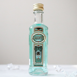 捷克进口洋酒absinth绿闪电酒版40ml 苦艾酒高度酒烈酒酒版