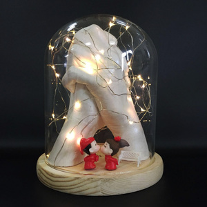 情侣手模手工自制纪念品3d立体模型diy石膏克隆粉