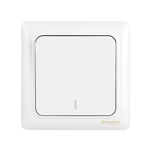 施耐德电气affle畅意面板开关10ax 250v a3b31_1a一位跷板式开关