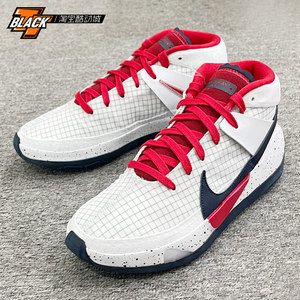 耐克nike kd13 杜兰特13代黑红全明星男子实战篮球鞋ci9949-101