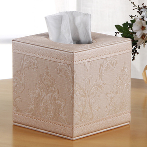 欧式桌面皮革卷纸筒 卷纸盒纸巾筒纸巾盒餐巾抽纸盒创意可爱