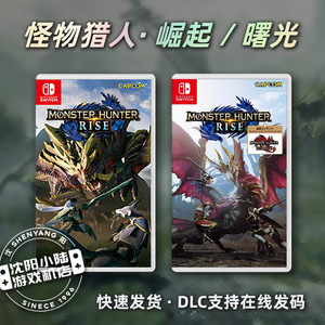 现货 怪物猎人rise 崛起 ns任天堂switch中文游戏卡带 破晓dlc