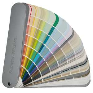 正品美国宣伟涂料油漆调色国际标准内外墙千色卡