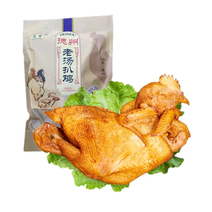 德州元亨老汤扒鸡清真烧鸡真空熟食肉食正宗即食鸡肉山东特产