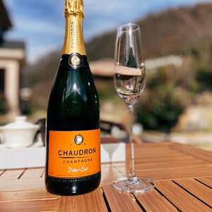 法国进口舒桐酒庄原瓶香槟区半干型香槟高泡女生起泡酒白葡萄酒