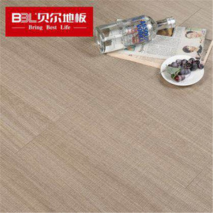 贝尔地板 强化复合木地板 12mm布纹麻面 天秤座SKY007