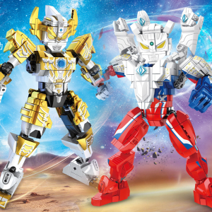 兼容乐高玩具男孩系列益智拼装积木赛罗礼盒装新款奥特曼新年枳木