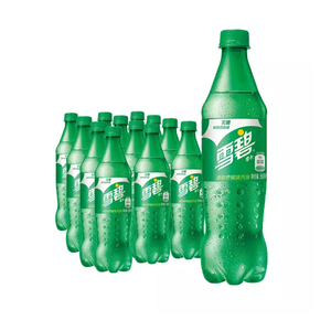 可口可乐 零卡无糖雪碧500ml/瓶装 0卡柠檬味汽水碳酸饮料