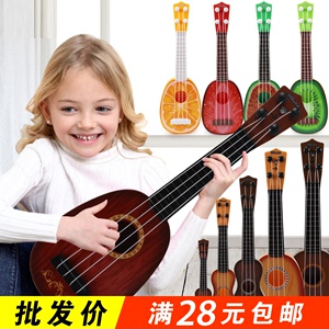 儿童吉他玩具可弹奏乐器尤克里宝宝音乐小吉它地摊货源热卖批fa