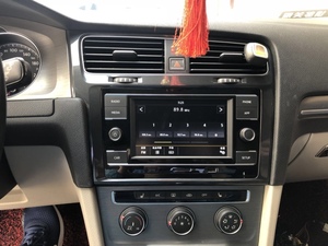 5 mib280d大众原厂导航中控屏幕倒车影像