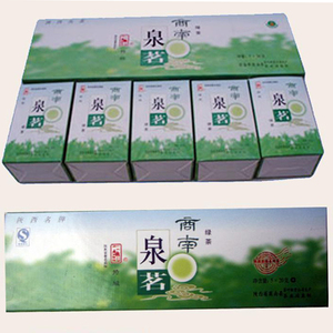商南泉茗 陕西名茶 双山牌 特级毛尖茶 超值热卖茶叶特产绿茶条形