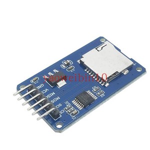 Micro SD卡模块 TF卡读写卡器 SPI接口 带电平转换芯片