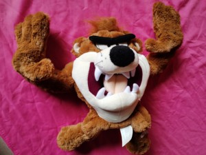 华纳公司《兔八哥》  大嘴怪  毛绒公仔玩具